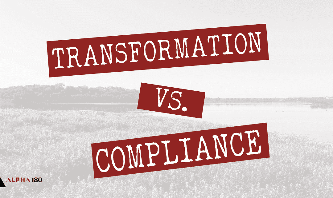 Transformation Vs. Compliance: Facilitating Second-Order Change