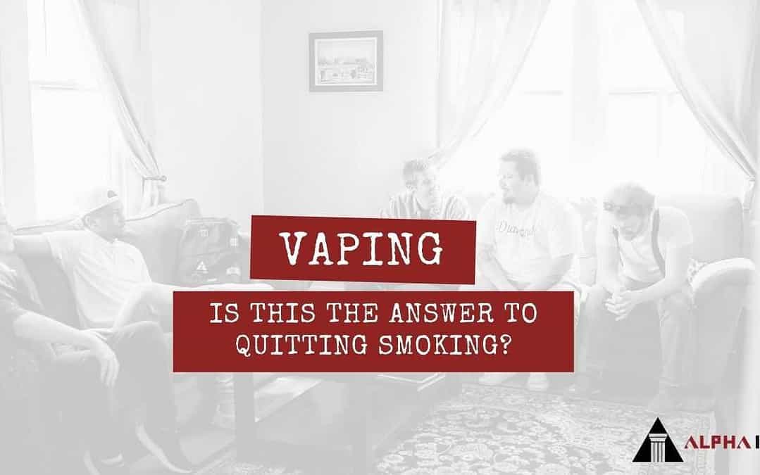 Vaping | Is This The Answer To Quitting Smoking?